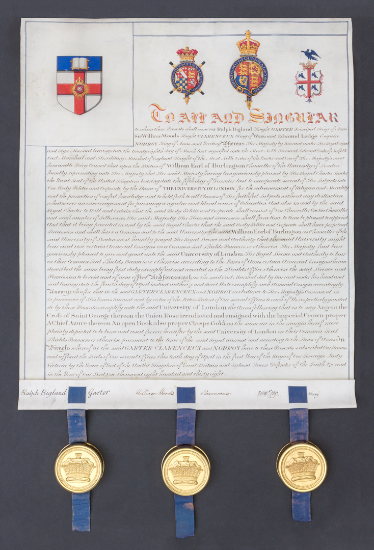 1836: A “purely examining” university